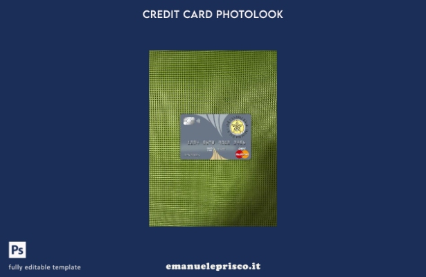 stile verificato Bahamas Il modello frontale photolook mastercard della banca ce
